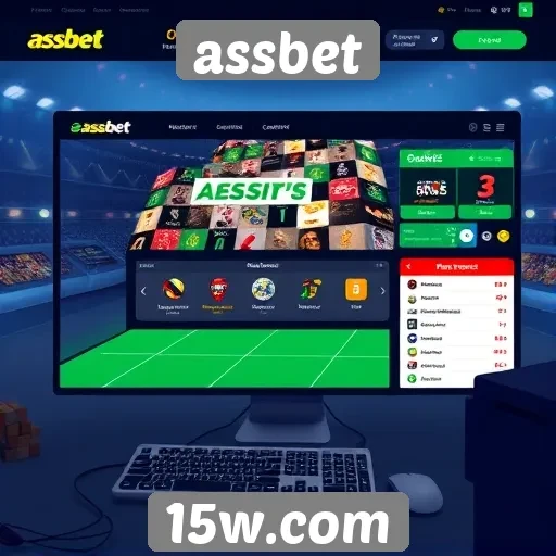 Análise da interface do usuário do site assbet